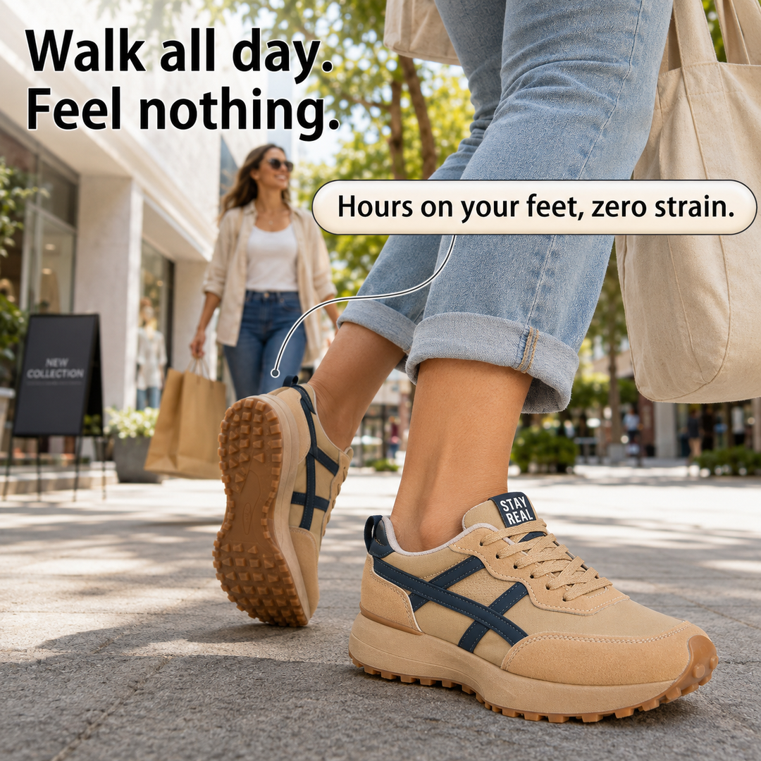 Solenne – Płaskie, Nieslizgające Sneakers Chunky