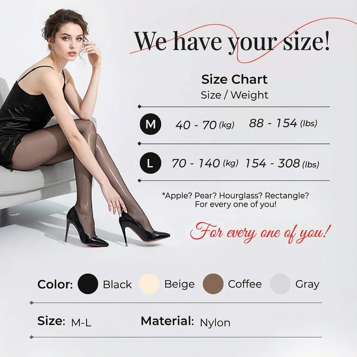 Silkara Tights Wysokie w Tasiemce