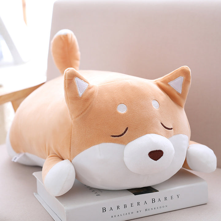 Brun Shiba Inu i plysch