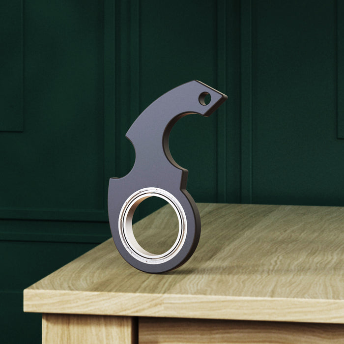 Vackerljus Fidget spinner-nyckelring med flasköppnare