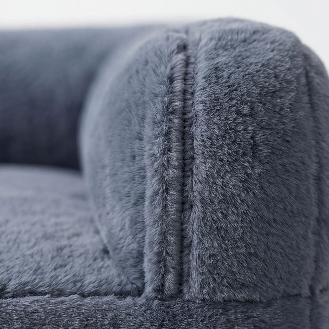 Pawluna – Pluszowa Sofa dla Zwierząt z Praniem w Tvättmaskin
