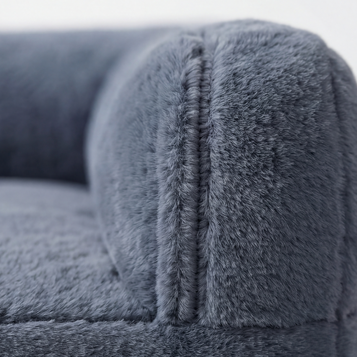Pawluna – Pluszowa Sofa dla Zwierząt z Praniem w Tvättmaskin
