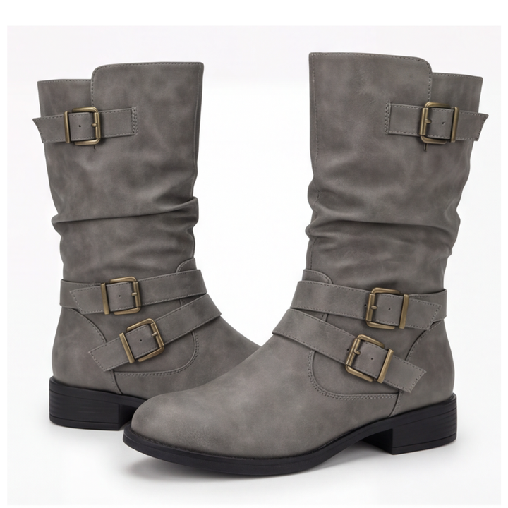 Strova - Zgniecione boots till mitten av vaden