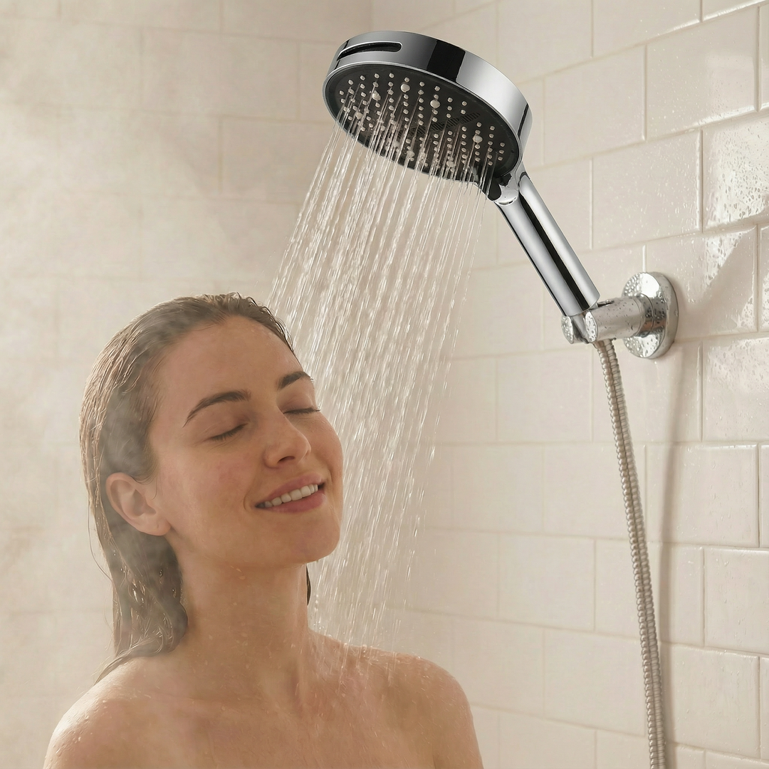 Aquaflow - filtrująca duschmunstycke dusch w 7 trybach dla miększych hår