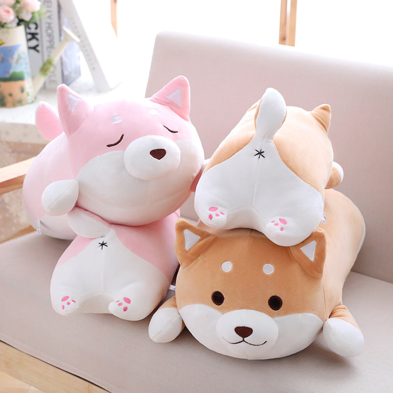 Brun Shiba Inu i plysch