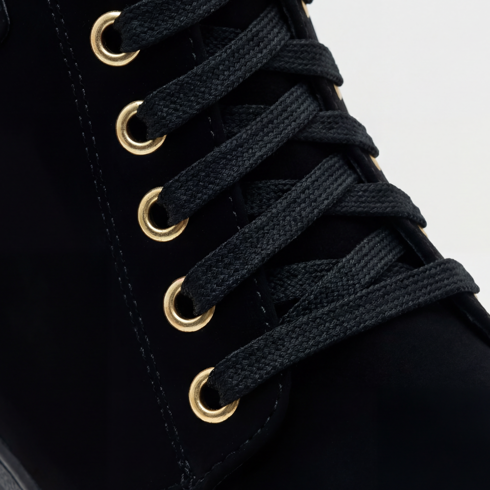 Strovia - Boots på grubym klack med foder