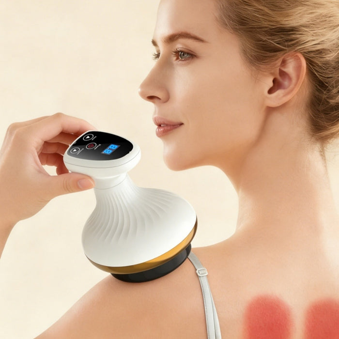 Vackerljus Elektrisk gua sha- och koppningsmassage med värme, sladdlös
