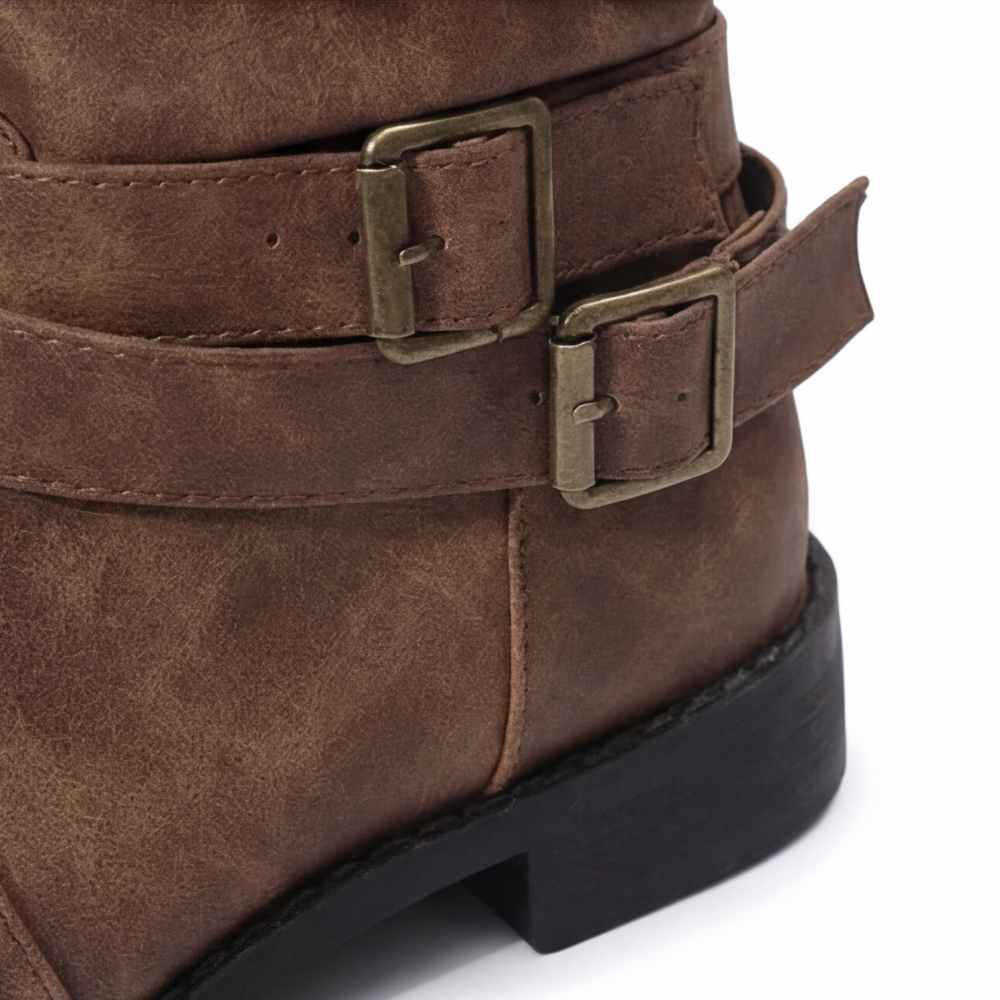 Strova - Zgniecione boots till mitten av vaden