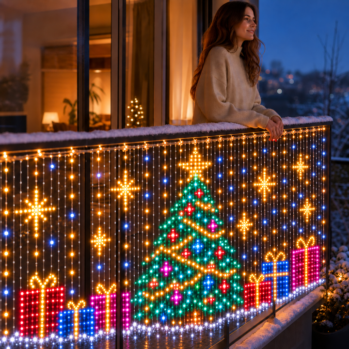 Glowveil – Zdalnie Sterowane LED Zasłony