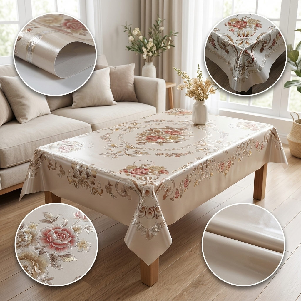 Vivienne - Duk fläckbeständig inspirowany francuską elegans