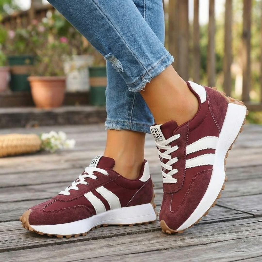Velora - Retro mocka sneakers dla komfort hela dagen