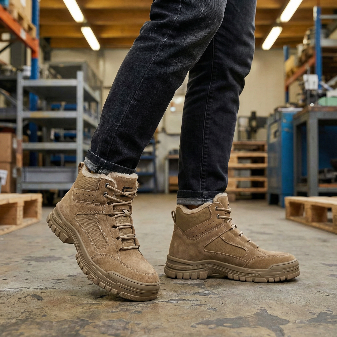 Ironwarm - Boots arbets med stålhätta i foder
