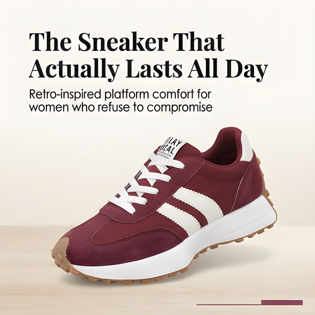 Velora - Retro mocka sneakers dla komfort hela dagen