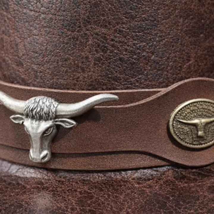 Hollowridge – Kapelusz kowbojski z koncho Longhorn