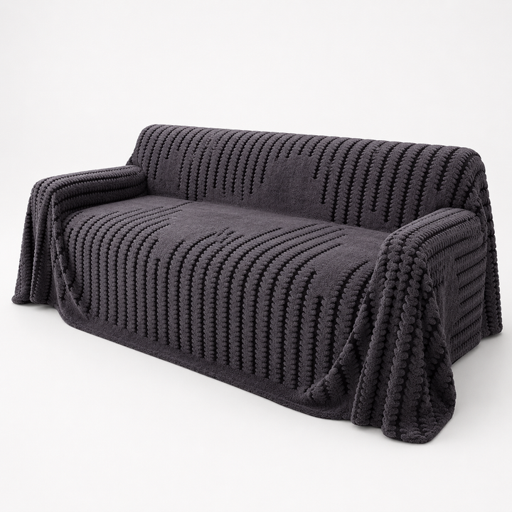 Snugstay – Pluszowy Överdrag på Sofę z Antypoślizgowym Rozciągliwym Materialem