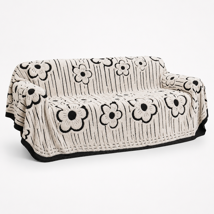 Snugstay – Pluszowy Överdrag på Sofę z Antypoślizgowym Rozciągliwym Materialem