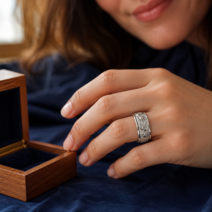 Tethro – Ring Spinner dla Par Słońce Księżyc