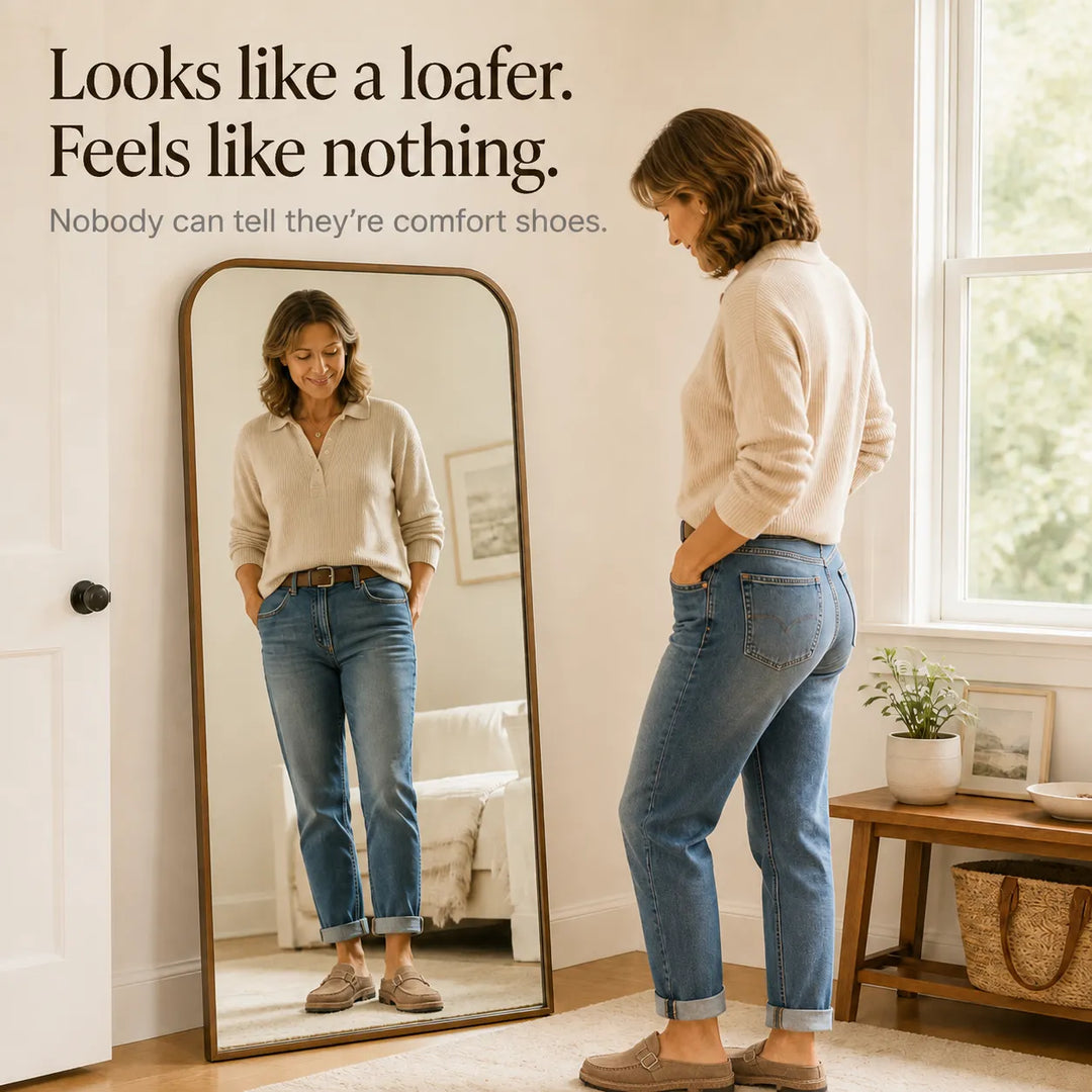 Wearluxe Ease – Mokasyny, som omijają zginanie, zaciśnięcie i ucisk