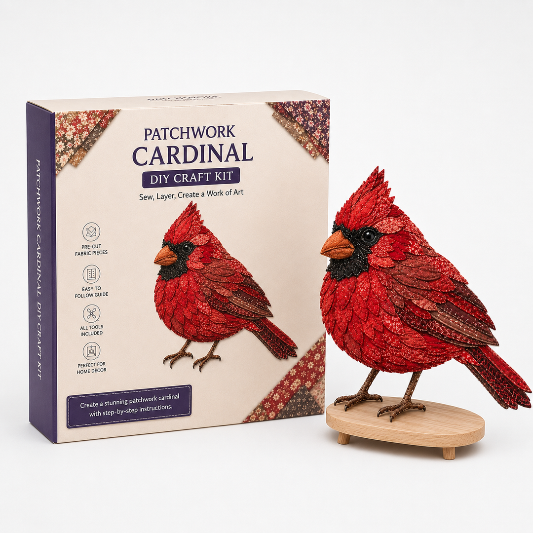 Wingmend – Set för haftu 3D z ptakiem kolibrem