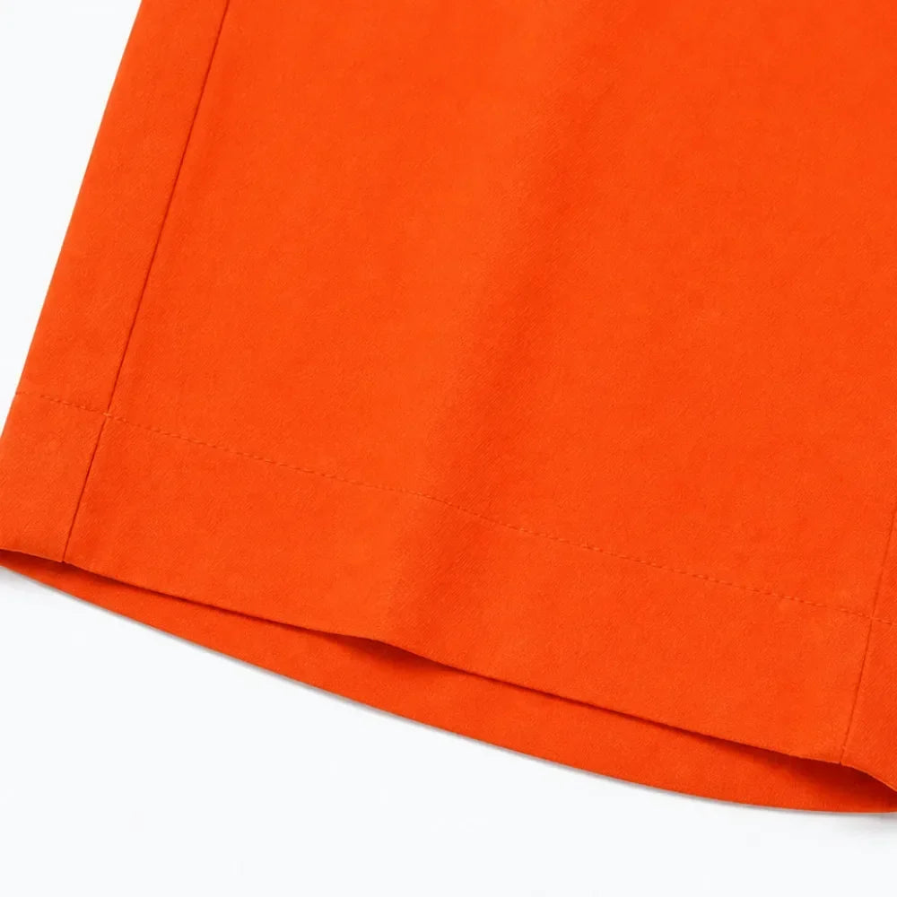 Plissé – Byxor z plisami o szerokich nogawkach