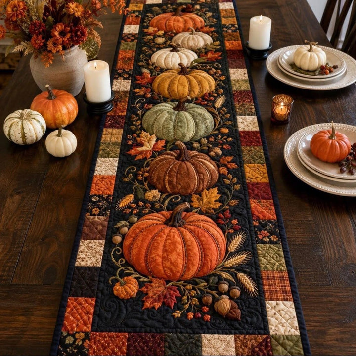 Harvestly – Quiltad Bieżnik på Stół på Jesień