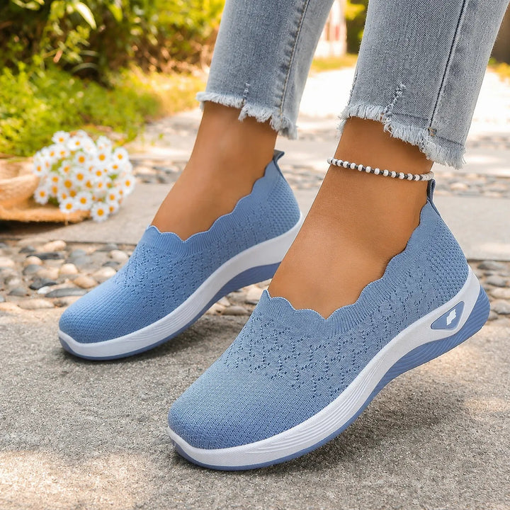 Wavella – Lekkie Skor Slip-On för Gående för kvinnor