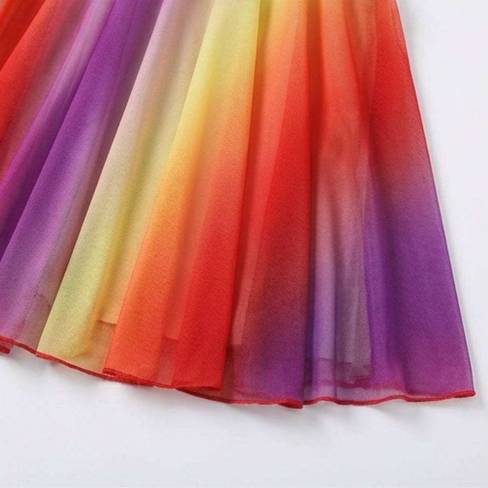 Floressa – Dam broderad natt skjorta babydoll z kwiatowym wzorem