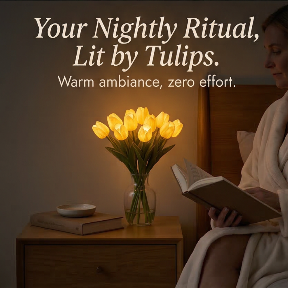 Tulara - LED Tulipanowy Bukiet Świetlny