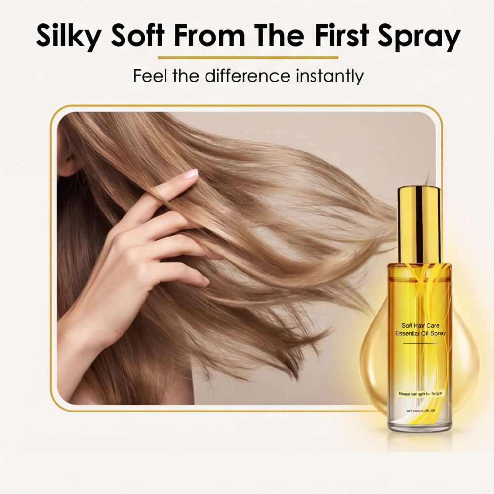 Silkaire – Lätt spray olejowy för hår dla miękkich, lśniących hår