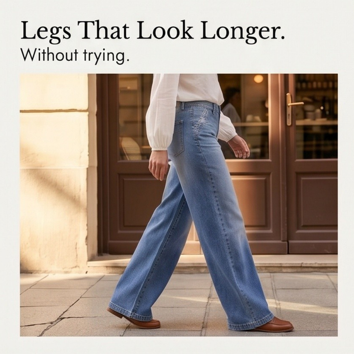 Luvenza – Dam jeans w stilu vintage z vida ben
