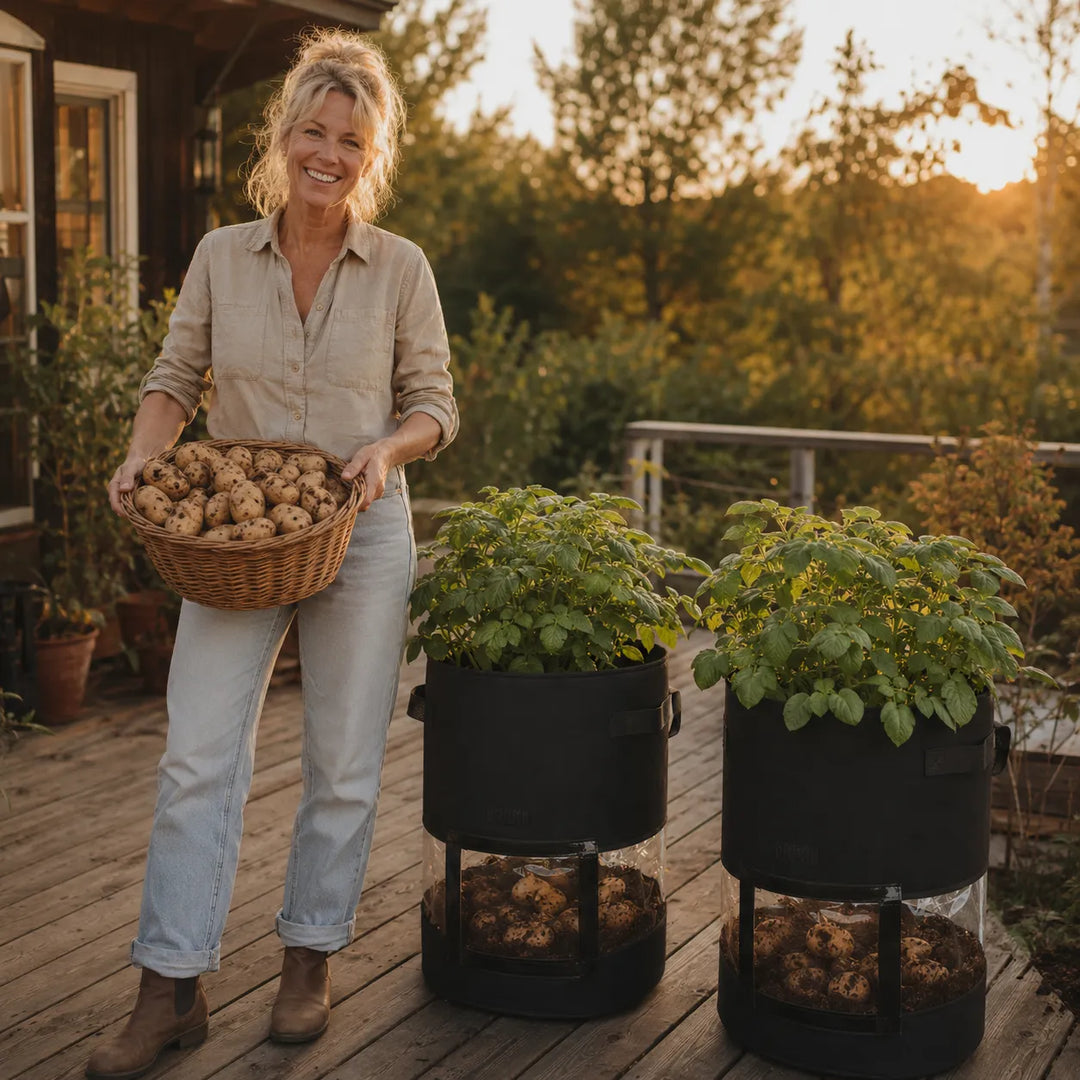 Growvia – Väska för uprawy ziemniaków z przezroczystym oknem på zbiór