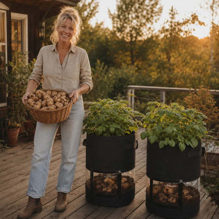 Growvia – Väska för uprawy ziemniaków z przezroczystym oknem på zbiór