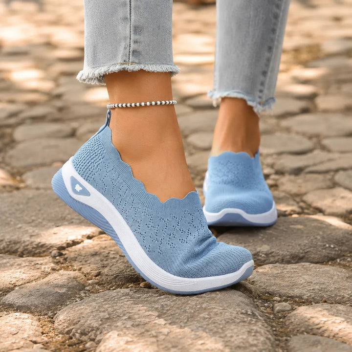 Wavella – Lekkie Skor Slip-On för Gående för kvinnor