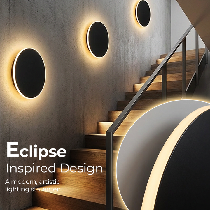 Lunaro – Lampa vägg LED z podświetleniem Eclipse