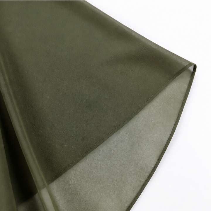 Draperie – Asymetryczna Klänning Maxi z RęKaffemi Kapturowymi