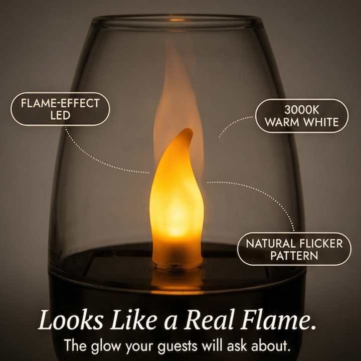 Lumivara – Słoneczna Świeca Migocząca på Wieczory på Utomhus