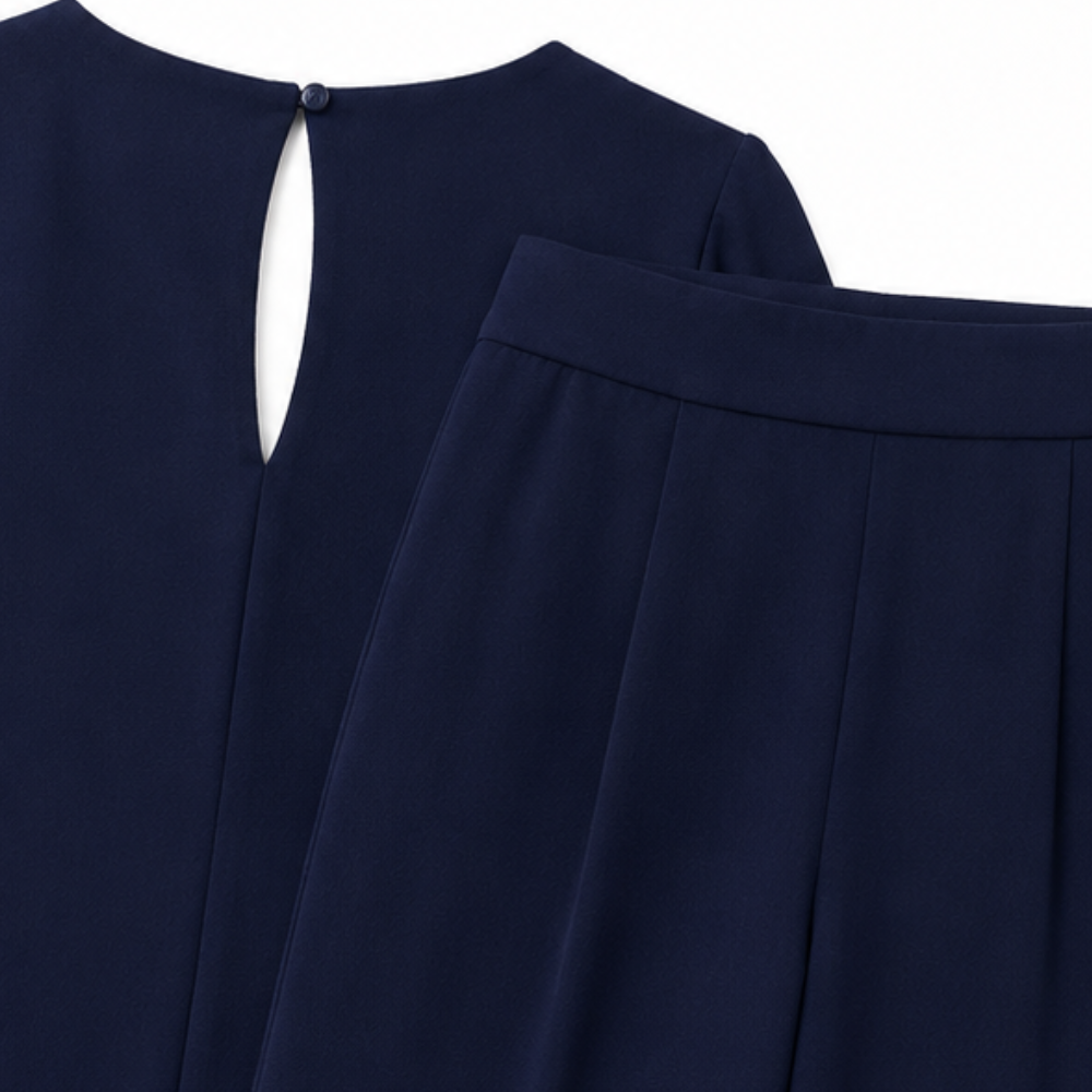 Solenne – Garnitur, som pomija klänning, inte elegancję