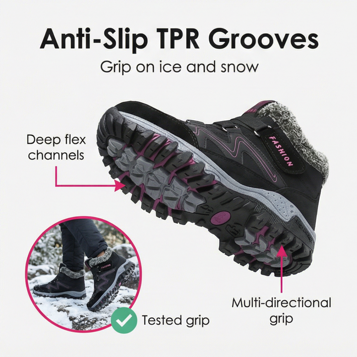 Snowstep – Dam Vinter Boots med foder