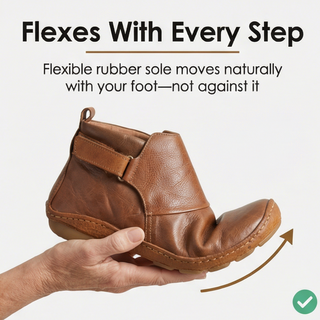Solena - Dam justerbara boots ankelhöga dla wrażliwych fötter
