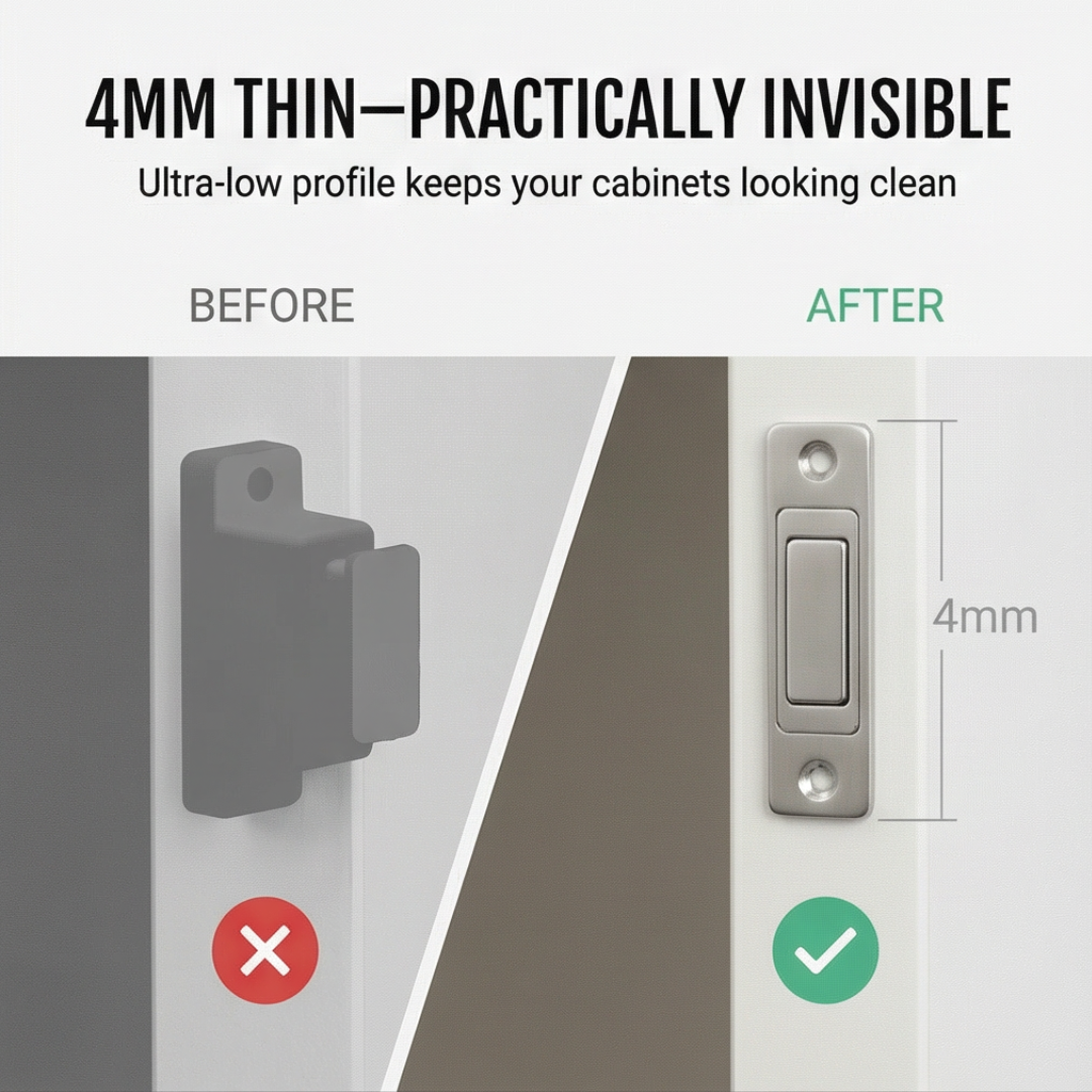 Snaplock - Ultra cienny magnet för drzwi szafek (opakowanie 5 stycken)