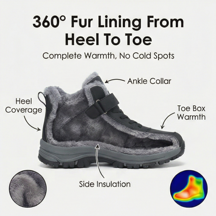 Cozara – Dam vinter boots med foder