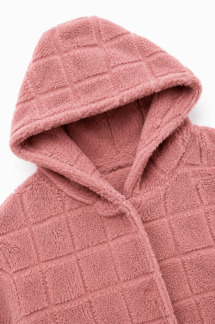 Plushden – Kofta w kratę z miękkiego materialu