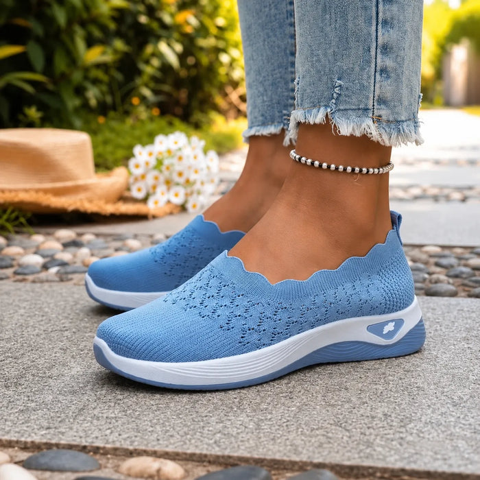 Wavella – Lekkie Skor Slip-On för Gående för kvinnor