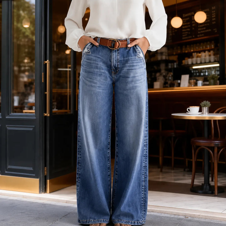 Luvenza – Dam jeans w stilu vintage z vida ben