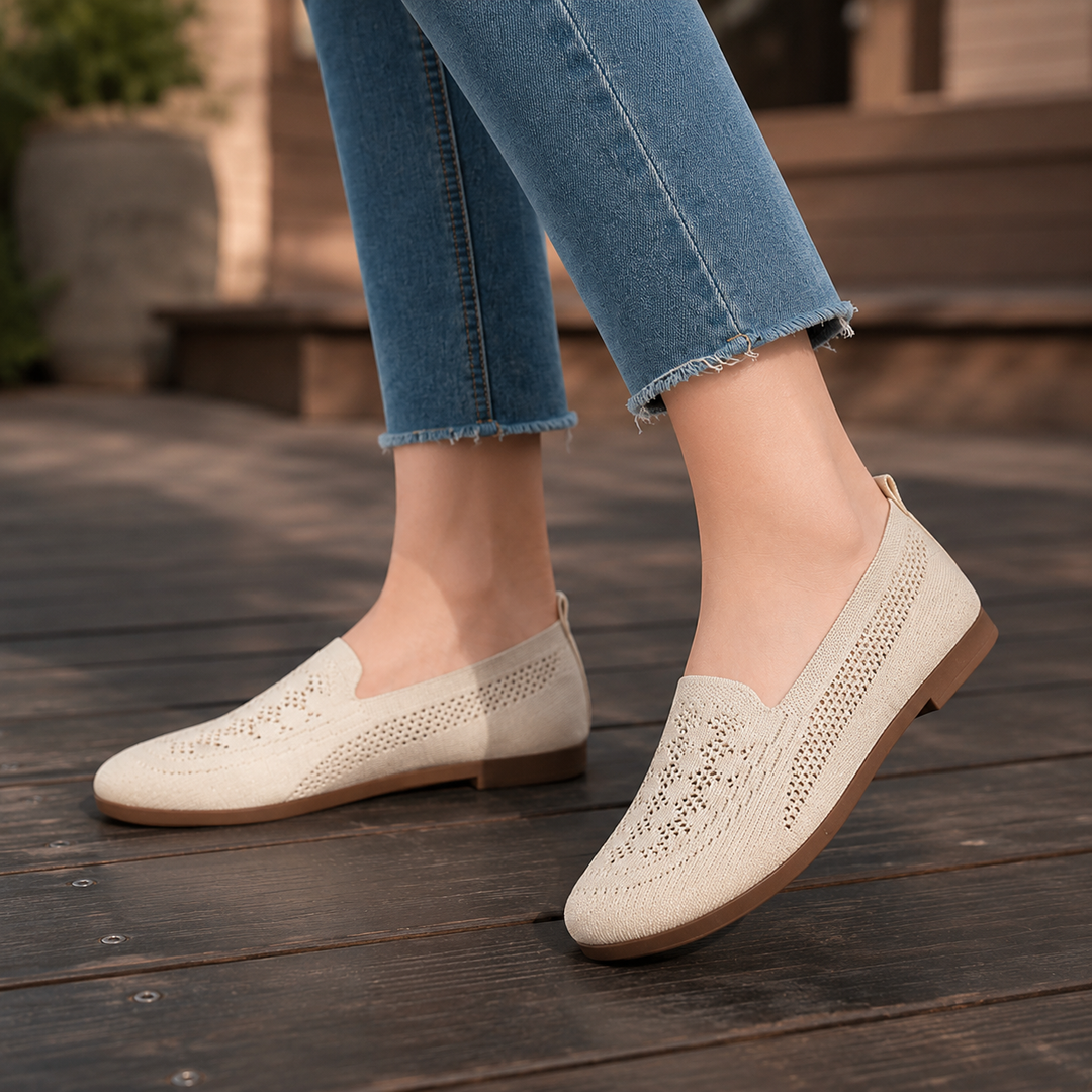 Widloom – Sneakers Slip-On z Szerokim Tå