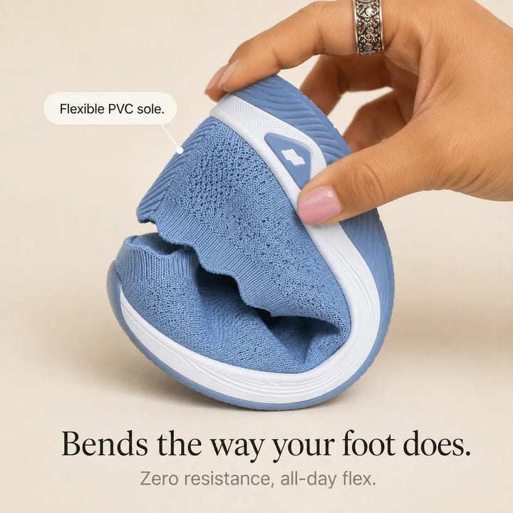 Wavella – Lekkie Skor Slip-On för Gående för kvinnor