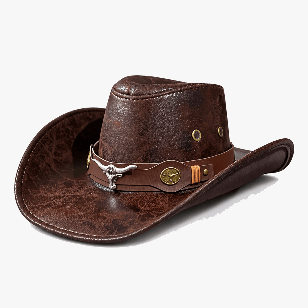 Hollowridge – Kapelusz kowbojski z koncho Longhorn