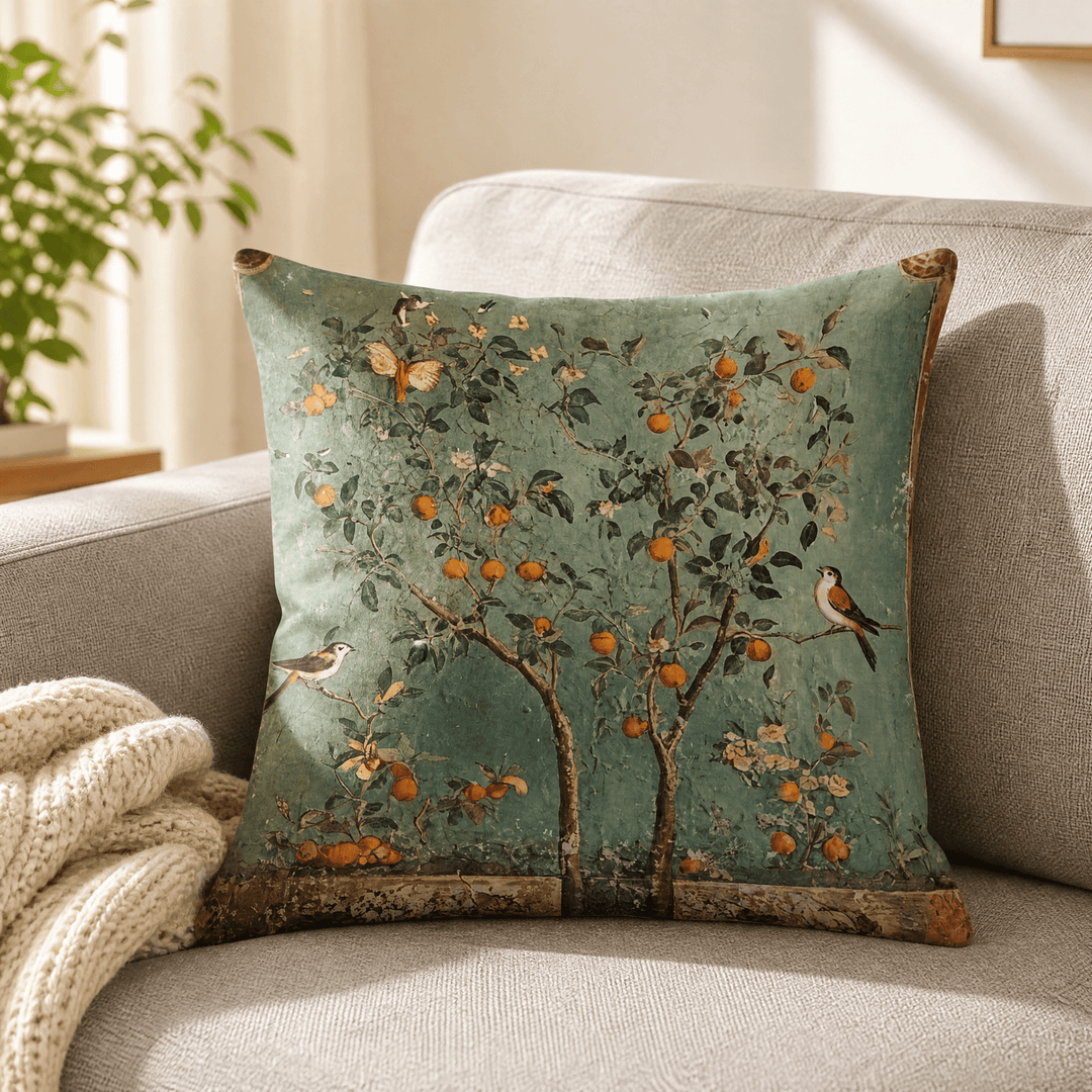 Bloomshire – Vintage Botaniczne Överdrag på Kuddar