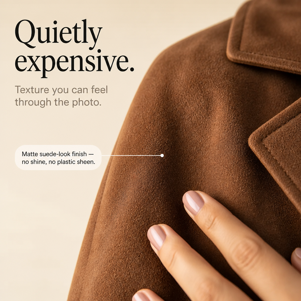 Draperie – Suede Trench, Som Rör Sig Tillsammans z Dig, a Inte Wokół Dig