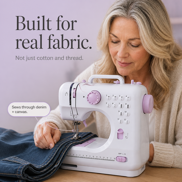 Quickstitch – Bärbar Mini Maszyna för Szycia